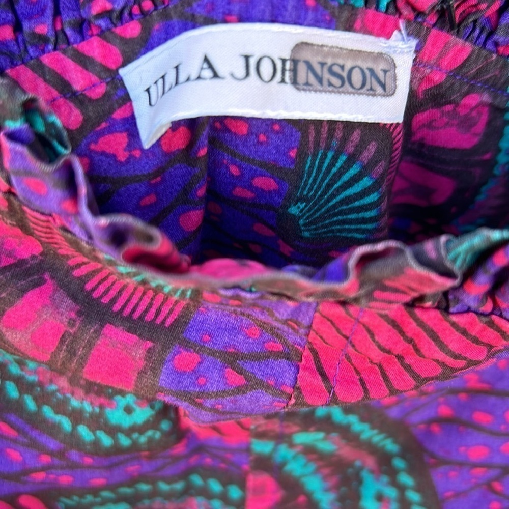 Ulla Johnson Ellyn Dress A Line Bohemian Floral Holiday Party Dress Wedding 12 - Picture 6 of 16
